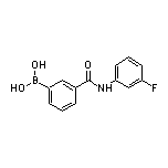 3-[(3-Fluorophenyl)carbamoyl]phenylboronic Acid