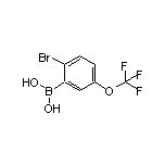 2-Bromo-5-(trifluoromethoxy)phenylboronic Acid