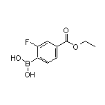 4-(Ethoxycarbonyl)-2-fluorophenylboronic Acid