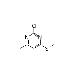 2-Chloro-4-methyl-6-(methylthio)pyrimidine