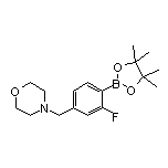 2-Fluoro-4-(morpholinomethyl)phenylboronic Acid Pinacol Ester