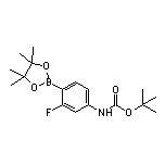 4-(Boc-amino)-2-fluorophenylboronic Acid Pinacol Ester