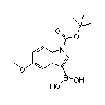 1-Boc-5-methoxy-1H-indole-3-boronic Acid