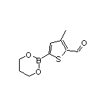 5-(1,3,2-Dioxaborinan-2-yl)-3-methylthiophene-2-carbaldehyde