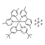 4,4’-Bis(t-butyl-2,2’-bipyridine]bis[5-methyl-2-(4-methyl-2-pyridinyl-kN)phenyl-kC]iridium hexafluorophosphate