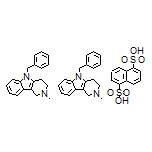 5-Benzyl-2-methyl-2,3,4,5-tetrahydro-1H-pyrido[4,3-b]indole Heminaphthalene-1,5-disulfonate