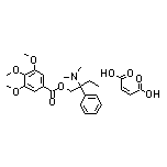2-(Dimethylamino)-2-phenylbutyl 3,4,5-Trimethoxybenzoate Maleate