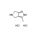 3-Methyl-2,4,5,6-tetrahydropyrrolo[3,4-c]pyrazole Dihydrochloride