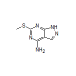 4-Amino-6-(methylthio)-1H-pyrazolo[3,4-d]pyrimidine