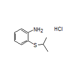 2-(Isopropylthio)aniline Hydrochloride