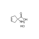 1-Amino-3-cyclopentenecarboxylic Acid Hydrochloride