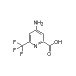 4-Amino-6-(trifluoromethyl)pyridine-2-carboxylic Acid