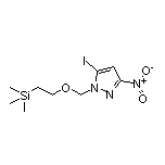 5-Iodo-3-nitro-1-[[2-(trimethylsilyl)ethoxy]methyl]-1H-pyrazole