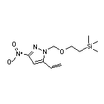 3-Nitro-1-[[2-(trimethylsilyl)ethoxy]methyl]-5-vinyl-1H-pyrazole