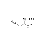 Methyl 2-Cyanoacetimidate Hydrochloride