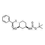 S-[(1R,2R,4R)-4-(Boc-amino)-2-hydroxycyclohexyl] Benzothioate