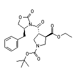 Ethyl (3R,4R)-4-[(S)-4-Benzyl-2-oxooxazolidine-3-carbonyl]-1-Boc-pyrrolidine-3-carboxylate