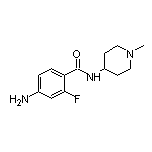 4-Amino-2-fluoro-N-(1-methyl-4-piperidyl)benzamide