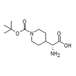 (R)-2-Amino-2-(1-Boc-4-piperidyl)acetic Acid