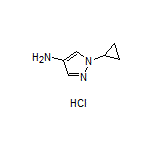 4-Amino-1-cyclopropylpyrazole Hydrochloride