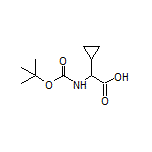 2-(Boc-amino)-2-cyclopropylacetic Acid