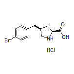 (4S)-4-(4-Bromobenzyl)-L-proline Hydrochloride