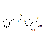 1-Cbz-4-hydroxypyrrolidine-3-carboxylic Acid