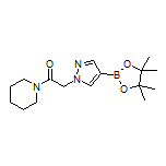 1-[2-Oxo-2-(1-piperidyl)ethyl]-1H-pyrazole-4-boronic Acid Pinacol Ester