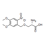 (S)-2-Amino-3-[(4,5-dimethoxy-2-nitrobenzyl)oxy]propanoic Acid