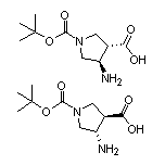 trans-1-Boc-4-aminopyrrolidine-3-carboxylic Acid