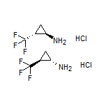 trans-2-(Trifluoromethyl)cyclopropanamine Hydrochloride