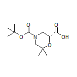 (R)-4-Boc-6,6-dimethylmorpholine-2-carboxylic Acid