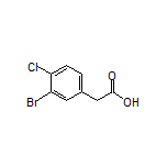 3-Bromo-4-chlorophenylacetic Acid