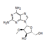 (2R,3R,4R,5R)-5-(2,6-Diamino-9H-purin-9-yl)-2-(hydroxymethyl)-4-methoxytetrahydrofuran-3-ol