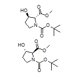 Methyl trans-1-Boc-3-hydroxypyrrolidine-2-carboxylate