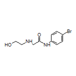 N-(4-Bromophenyl)-2-[(2-hydroxyethyl)amino]acetamide