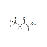 N-Methoxy-N-methyl-1-(trifluoromethyl)cyclopropanecarboxamide