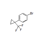 1-Bromo-4-[1-(trifluoromethyl)cyclopropyl]benzene