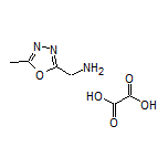 (5-Methyl-1,3,4-oxadiazol-2-yl)methanamine Oxalate