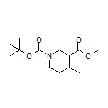 Methyl 1-Boc-4-methylpiperidine-3-carboxylate