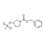 1-Cbz-3-pyrrolidinyl Methanesulfonate