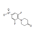 1-(2,6-Difluoro-4-nitrophenyl)piperidin-4-one