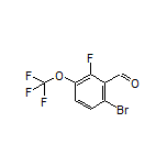6-Bromo-2-fluoro-3-(trifluoromethoxy)benzaldehyde