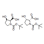 cis-1-Boc-3-hydroxypyrrolidine-2-carboxylic Acid