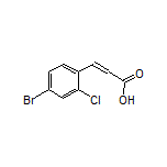 3-(4-Bromo-2-chlorophenyl)acrylic Acid