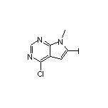 4-Chloro-6-iodo-7-methyl-7H-pyrrolo[2,3-d]pyrimidine