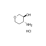 (3S,4R)-4-Aminotetrahydro-2H-pyran-3-ol Hydrochloride