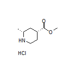 Methyl (2R,4R)-2-Methylpiperidine-4-carboxylate Hydrochloride