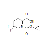 1-Boc-5,5-difluoropiperidine-2-carboxylic Acid