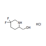 (5,5-Difluoro-2-piperidyl)methanol Hydrochloride